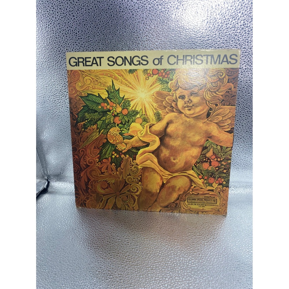 Great Songs of Christmas Album Eight Goodyear Columbia Vinyl LP Record CSS 888
